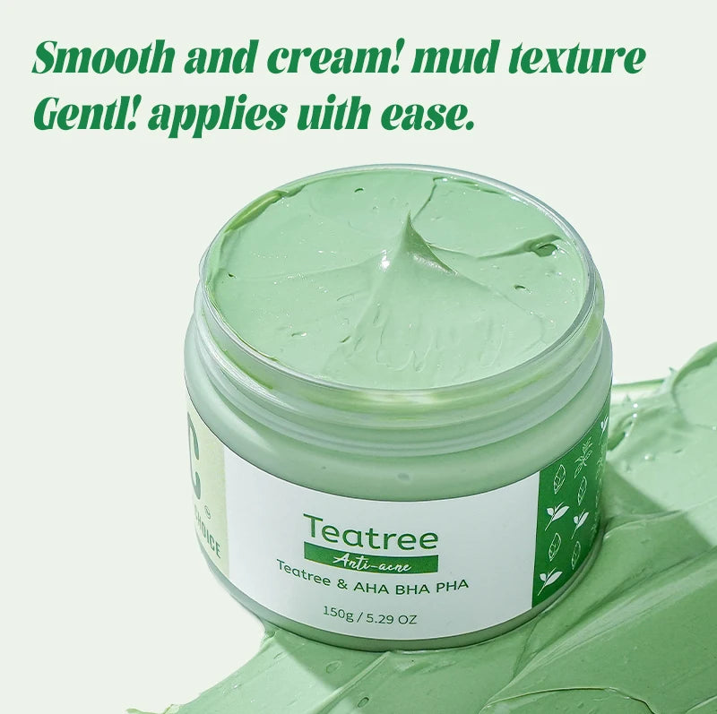 Green Tea Tree Clay Face Mask 🌿