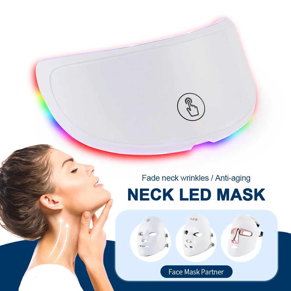 7-Color LED Face & Neck Beauty Mask