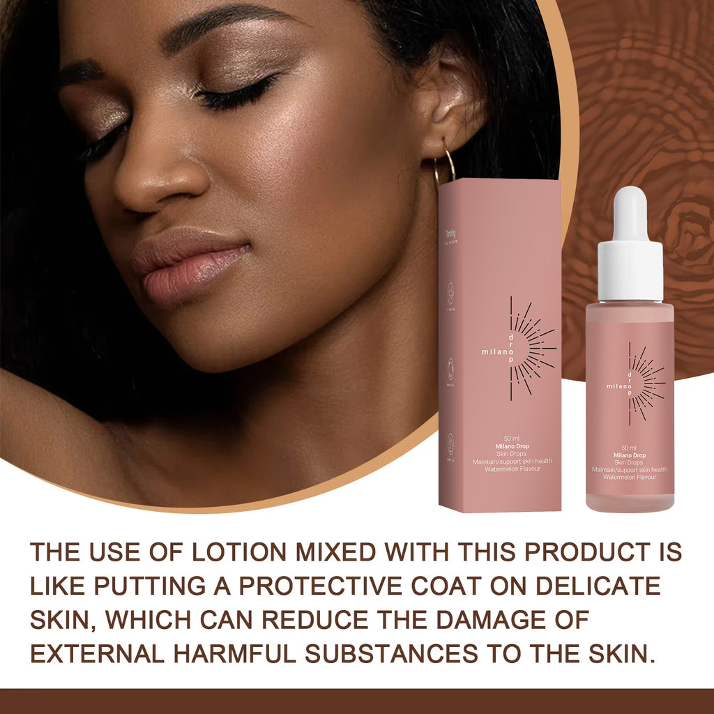 Self-Tanning Face & Body Serum Drops ✨